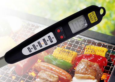 Instant Read BBQ Meat Thermometer Fork 2 AAA Batteries Bright Backlight For Smoker